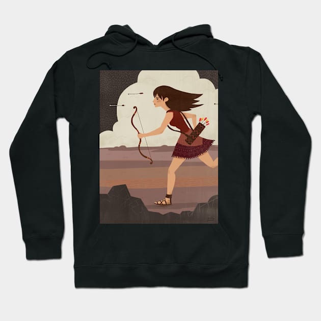 Escaping the Storm Hoodie by emilydove